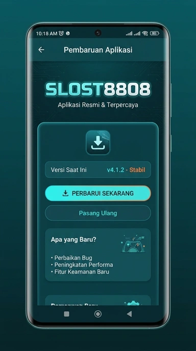 Tampilan riwayat versi slost8808